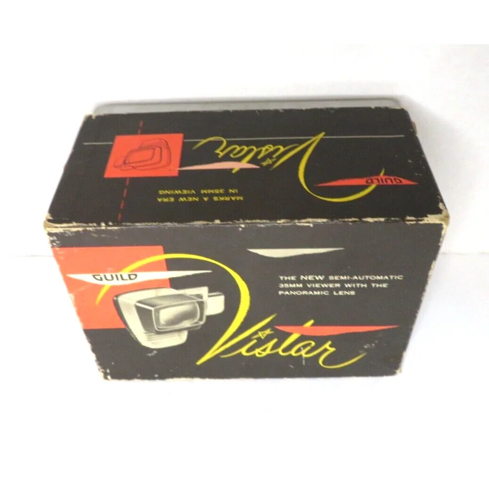 Vintage Guild Vistar Semi-Automatic 35 mm Viewer Panoramic Lens + Original Box
